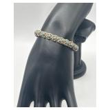 925 Mexican Childï¿½s Cuff Bracelet with Turquoise