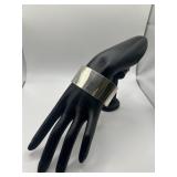 925 Beautiful Cuff Bracelet with Engravings
