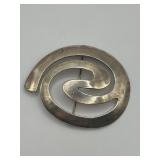 Taxco Mexico TT-34 Sterling Brooch 925