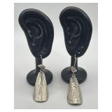 Silpada Sterling Silver Etched Tribal Dangle