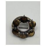 Solje Norwegian Sterling Pin Brooch