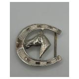 925 Chambers Horse Belt Buckle
