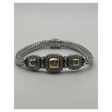 22K and 925 John Hardy 7in Classic Chain Bracelet