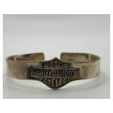 925 Harley Davidson Cuff Bracelet