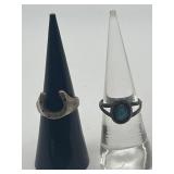 Size 5.5 925 Ring Lot of 2