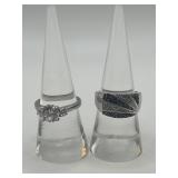 Size 7 925 Ring Lot of 2