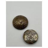 925 Assorted Button Cover Lot of 2