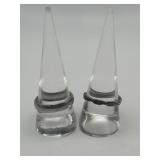 Size 9.5 Sterling Silver Ring Lot of 2