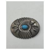 925 1in Concho Style Brooch Pin