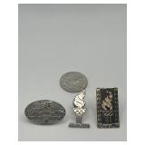 Olympic Brooch Lot of 3