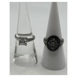 Size 6.5 925 Ring Lot of 2