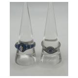 Size 8.75 925 Ring Lot of 2