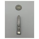 Sterling Silver 925 Floral Design Brooch
