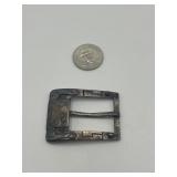 925 Sterling Silver Belt Buckle