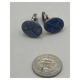 925 Lapis Lazuli Cufflinks