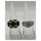 925 6 Size Ring Lot of 2