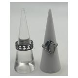 Size 6.5 925 Ring Lot of 2