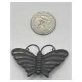 925 Butterfly Brooch Sterling Silver Pendant