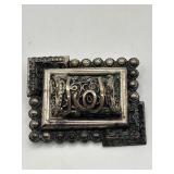925 Arabic Script Brooch 2in