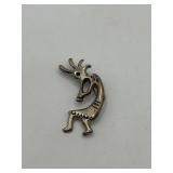 1in Native American Kokopelli Pin Brooch