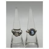 Size 5.5 925 Ring Lot of 2