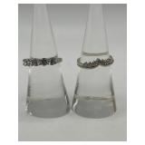 Size 6 925 Ring Lot of 2