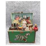 Vintage Enesco Toy Symphony Treasure Chest - Not