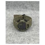 Casio 3463 Watch - Mud Resistant Khaki Resin Band