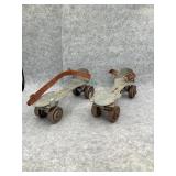 Vintage Union Hardware Metal Skates