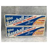 2 Topps Baseball Cards - The Official 1992