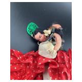 Vintage Spanish flamenco dancer doll 9'