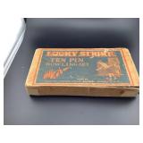 Lucky strike wooden bowling set