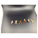Popeye the sailor lot of 6 wimpy vintage
