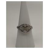925 Sterling Silver Ring Missing Center Stone.