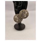Vintage Sterling Silver Earrings