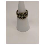 Vintage Sterling Silver Marcasite Stones.