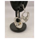 Jorge Revilla 925 Sterling Silver Dangle Earrings