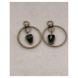 Zuni Sterling Silver and Turquoise Pendants