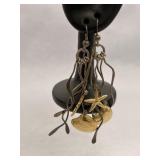 Sterling Silver Two Tone Dangle Earrings Nautical