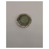 Vintage 925 Sterling Silver Pendant. Frosted