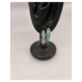 925 Sterling Silver Turquoise Earrings