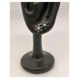 Vintage Zuni Small Turquoise Petit Point