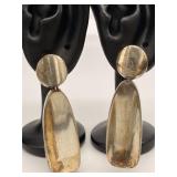 Vintage Sterling Silver Drop Earrings