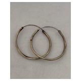 Sterling Silver Hoop Earrings