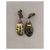 Vintage Mexican Sterling Silver Abalone Shell