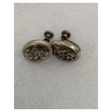 Vintage Sterling Silver Classic Screwback Design