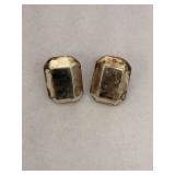 Vintage Navajo Sterling Silver Earrings