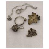 Lot of Sterling Silver Miscellaneous Items