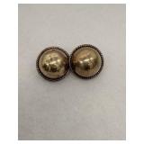 925 Mexican Vintage Sterling Silver Button