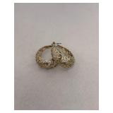 925 Sterling Silver Scrollwork, Filigree Pattern